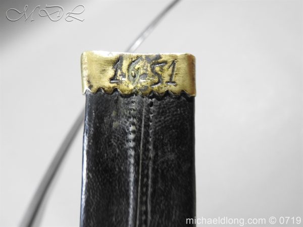 Polish Hungarian Batorowka Sword dated 1651 - Image 20