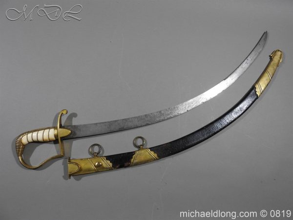 michaeldlong.com 3354 600x450 British Naval Officer's Sword c1800