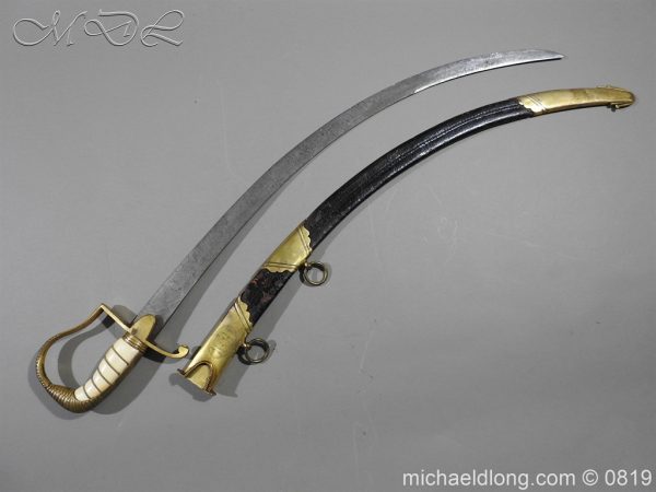 michaeldlong.com 3358 600x450 British Naval Officer's Sword c1800