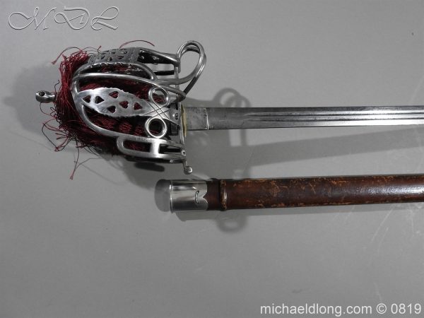 Scottish Basket Hilt Officer's Sword - Image 6