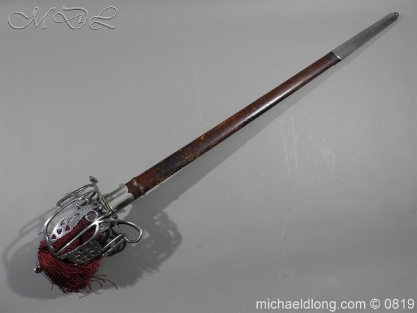 Scottish Basket Hilt Officer's Sword - Image 26