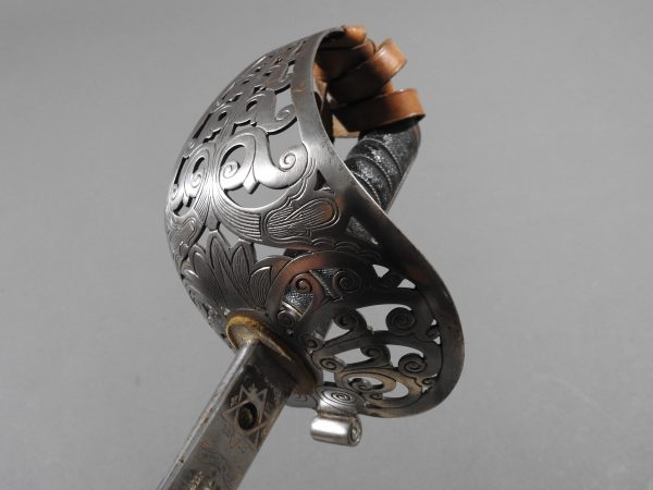 British 1887 Heavy Cavalry Sword - 2nd Baron Monk Bretton - Image 10