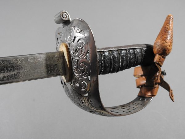 British 1887 Heavy Cavalry Sword - 2nd Baron Monk Bretton - Image 7