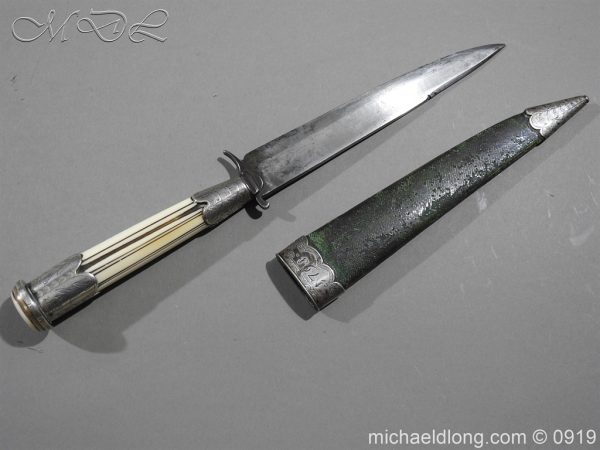 Georgian Dagger dated 1791 - Image 4