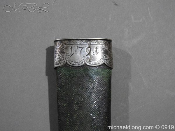 Georgian Dagger dated 1791 - Image 7
