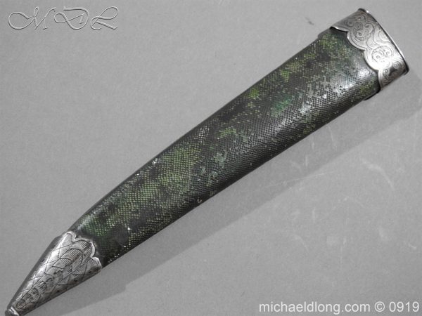 Georgian Dagger dated 1791 - Image 9