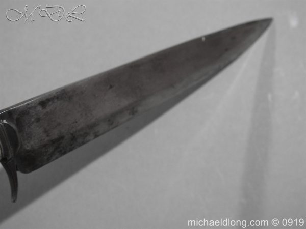 Georgian Dagger dated 1791 - Image 10
