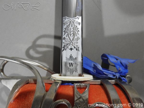 Scottish ER 2 Basket Hilted Sword by Wilkinson Sword - Image 9
