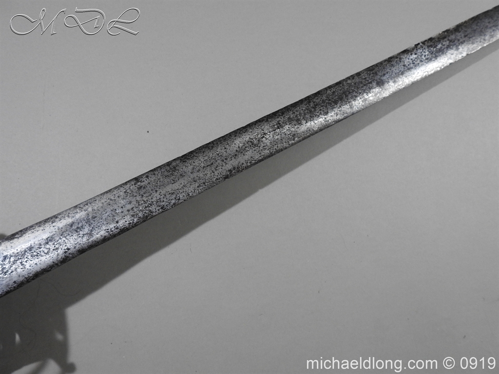 English Ribbon Hilt Broadsword C 1600 - Image 7