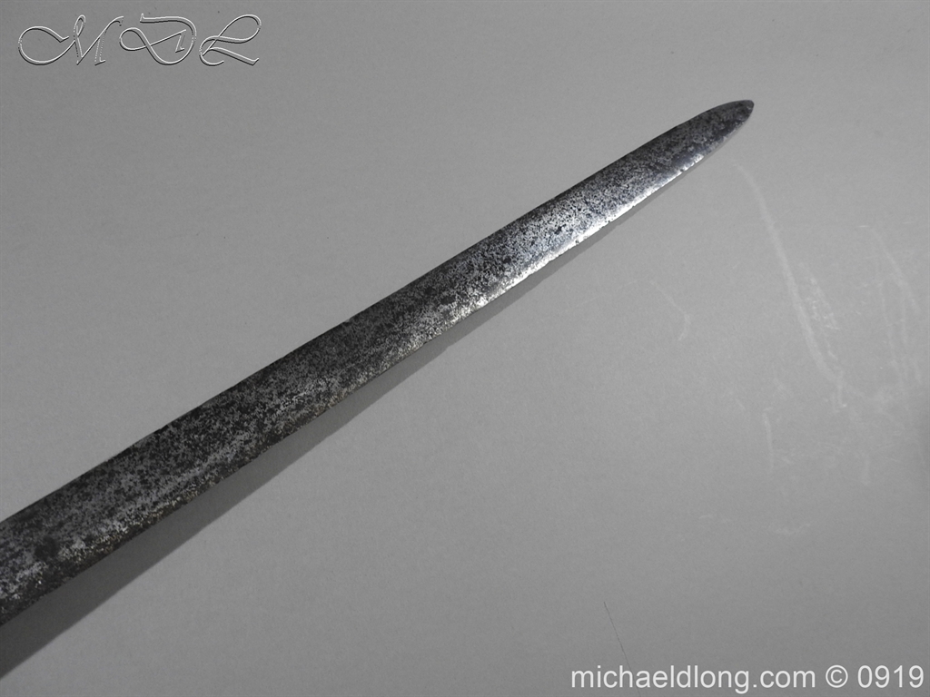 English Ribbon Hilt Broadsword C 1600 - Image 8