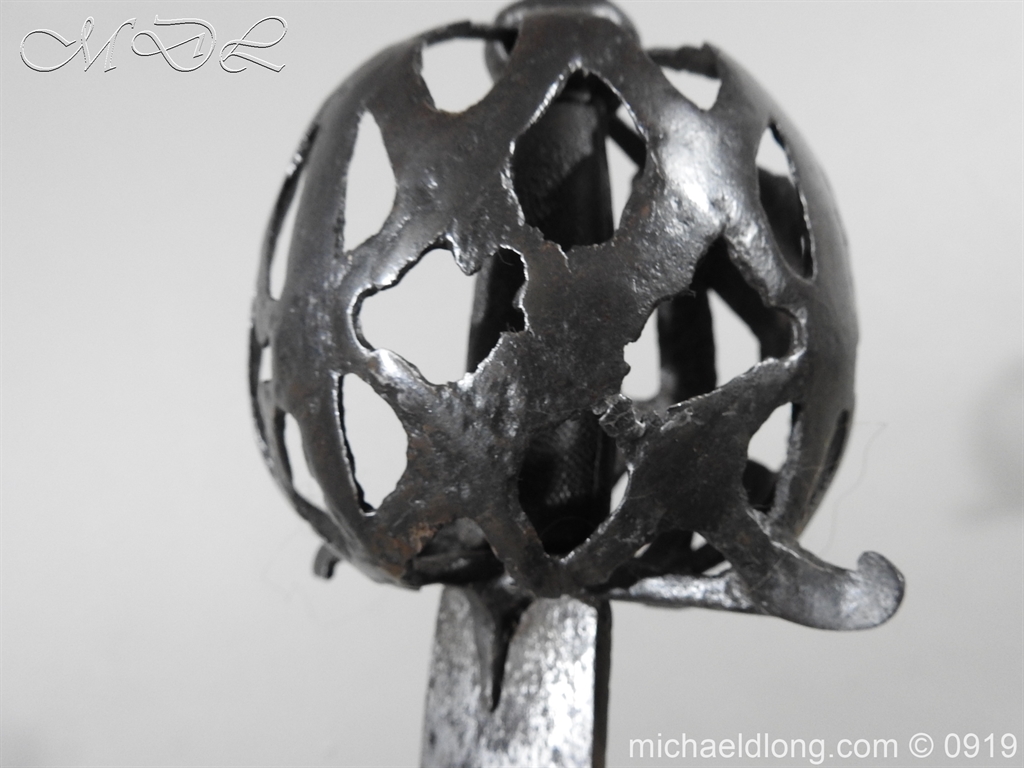 English Ribbon Hilt Broadsword C 1600 - Image 11