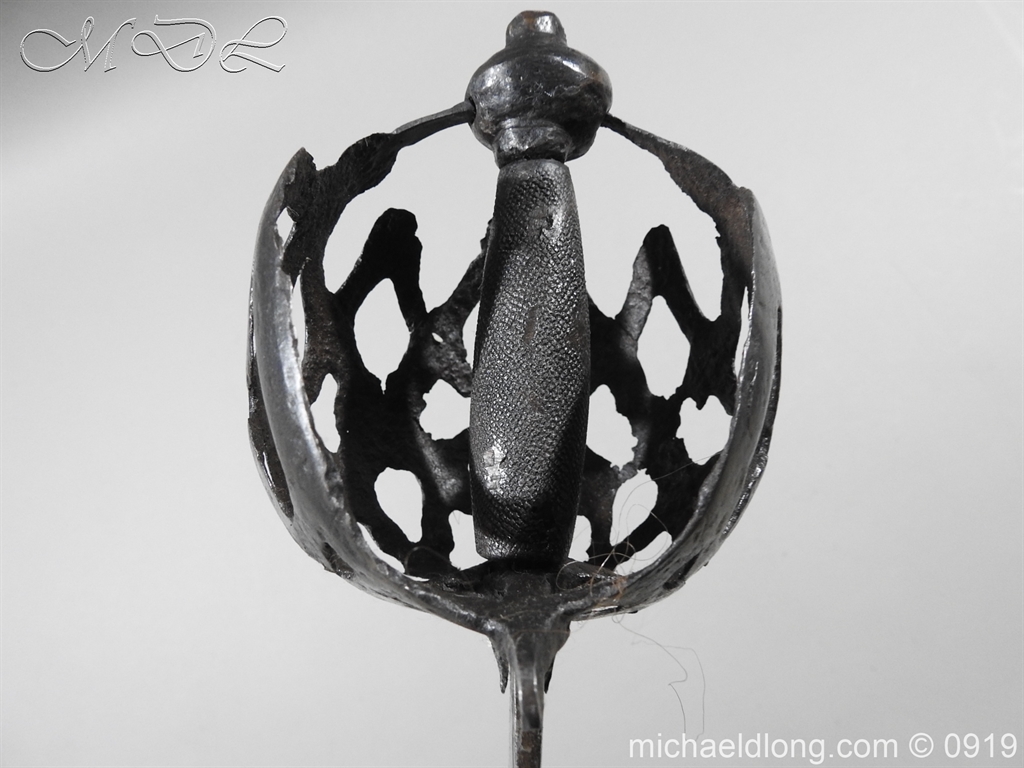 English Ribbon Hilt Broadsword C 1600 - Image 17