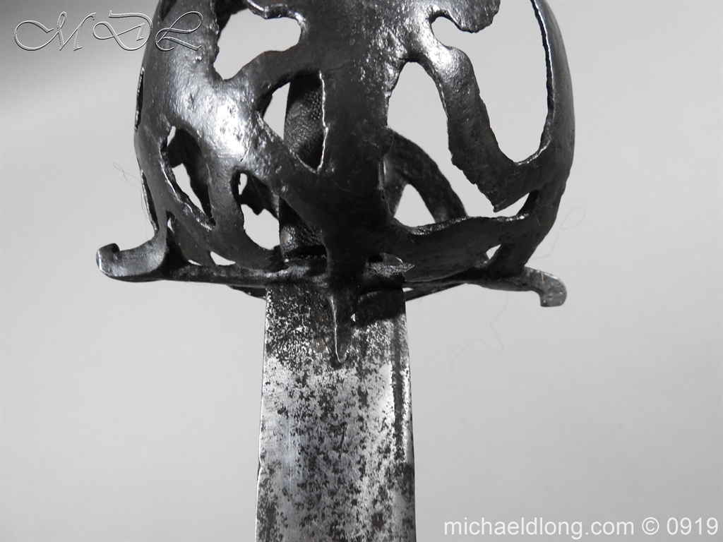 English Ribbon Hilt Broadsword C 1600 - Image 18