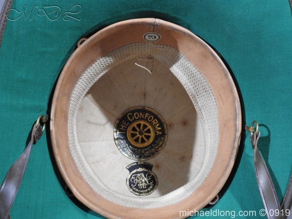 Scots Guards Officer’s Wolseley Helmet - Image 9