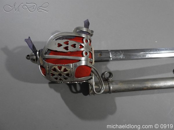 Scottish KOSB Officer's Sword by Wilkinson - Image 2