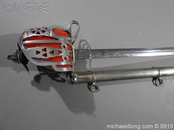 Scottish KOSB Officer's Sword by Wilkinson - Image 6