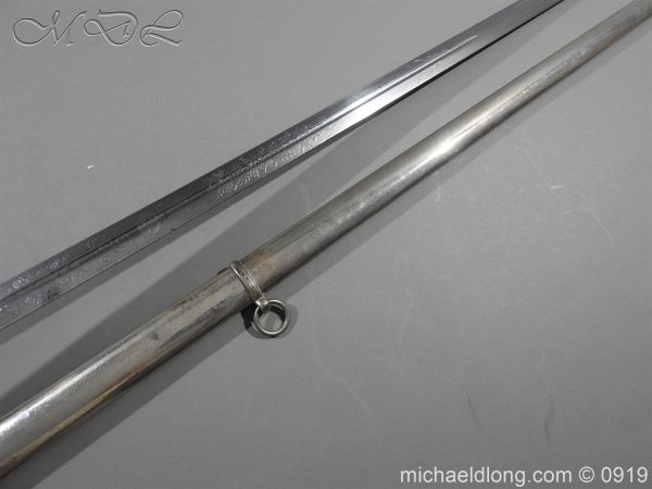 Scottish KOSB Officer's Sword by Wilkinson - Image 7