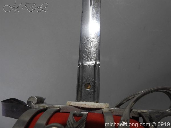 Scottish KOSB Officer's Sword by Wilkinson - Image 12