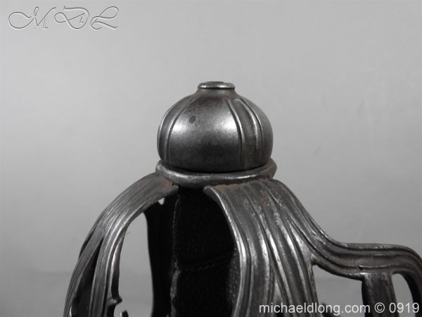 English Basket Hilt Cavalry Sword c 1740 - Image 12