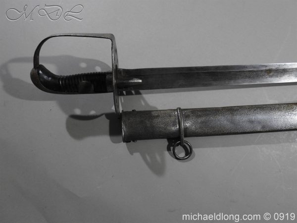 1796 Heavy Cavalry Disk Hilt Troopers Sword by Dawes - Image 6