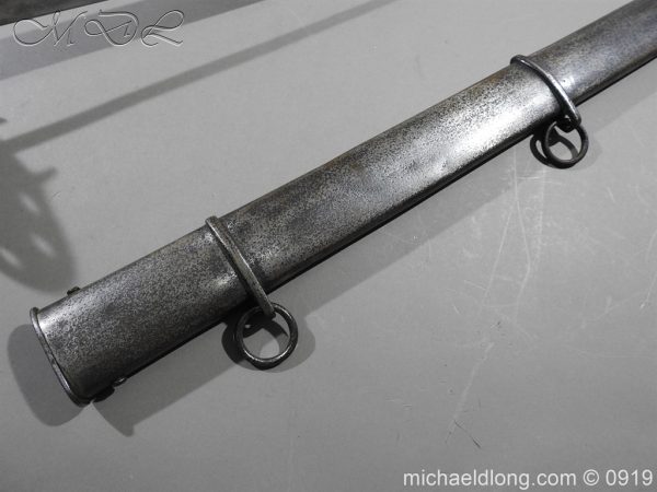 1796 Heavy Cavalry Disk Hilt Troopers Sword by Dawes - Image 9