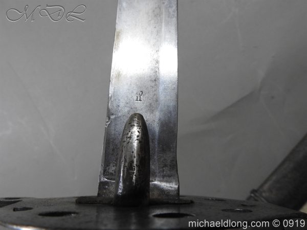 1796 Heavy Cavalry Disk Hilt Troopers Sword by Dawes - Image 12