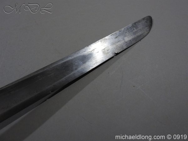 1796 Heavy Cavalry Disk Hilt Troopers Sword by Dawes - Image 14