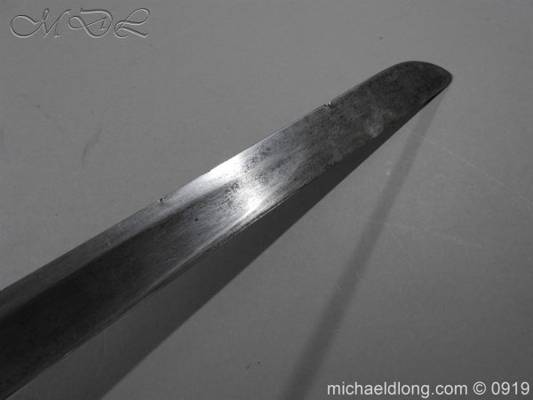 1796 Heavy Cavalry Disk Hilt Troopers Sword by Dawes - Image 17