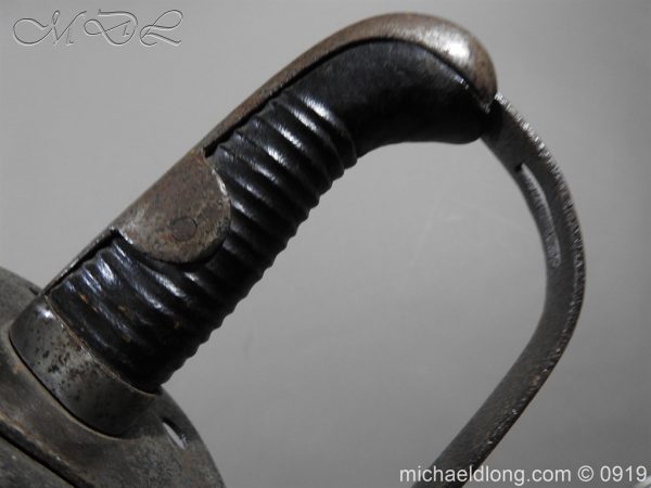 1796 Heavy Cavalry Disk Hilt Troopers Sword by Dawes - Image 20