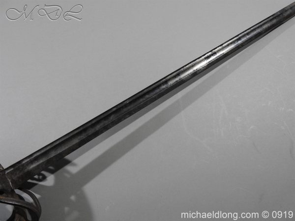 English Basket Hilt Cavalry Sword - Image 3
