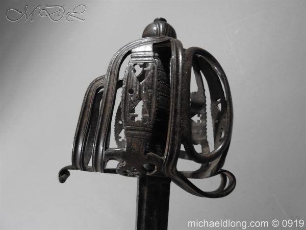 English Basket Hilt Cavalry Sword - Image 15