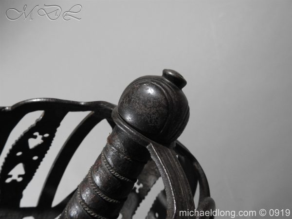 English Basket Hilt Cavalry Sword - Image 17