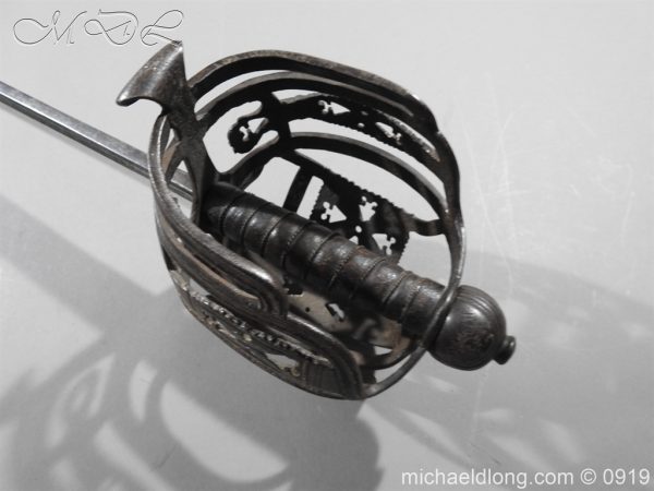 English Basket Hilt Cavalry Sword - Image 18