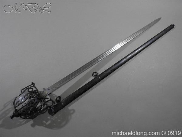 Scottish Victorian Basket Hilt Sword
