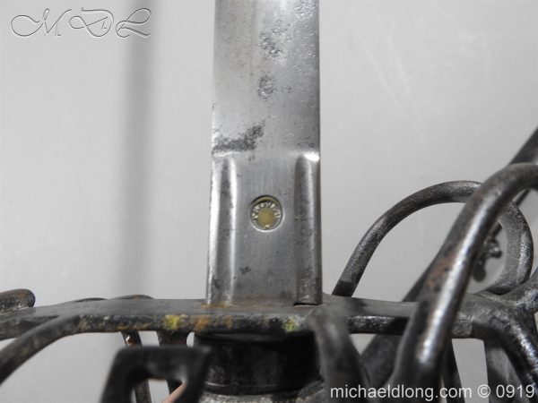 Scottish Victorian Basket Hilt Sword - Image 9