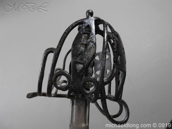 Scottish Victorian Basket Hilt Sword - Image 16