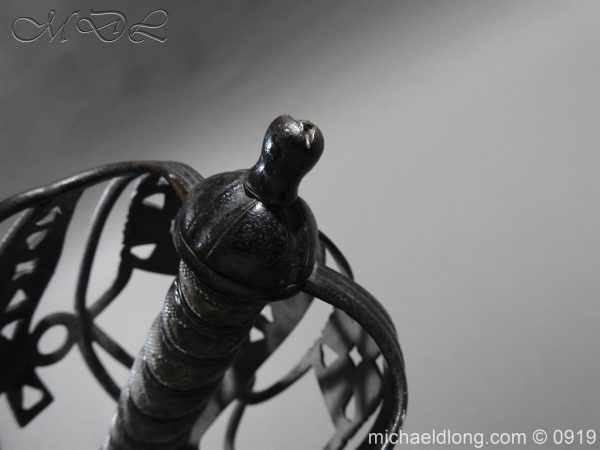 Scottish Victorian Basket Hilt Sword - Image 19