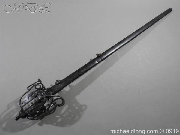 Scottish Victorian Basket Hilt Sword - Image 22