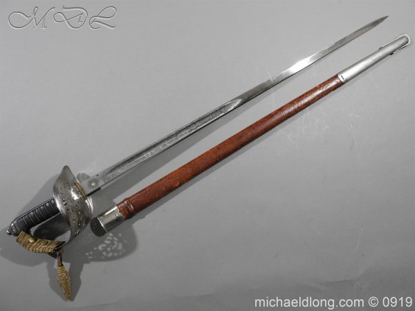 WW1 British 1897 Officers Presentation Sword