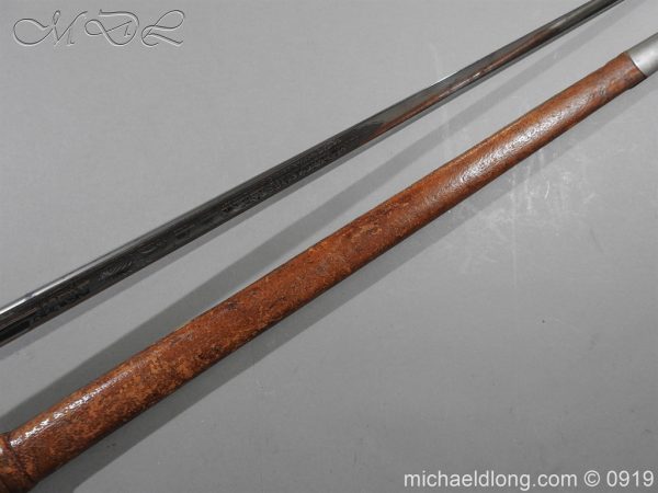 WW1 British 1897 Officers Presentation Sword - Image 7