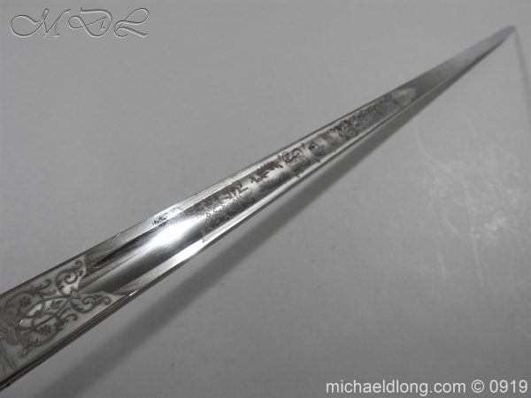 WW1 British 1897 Officers Presentation Sword - Image 15