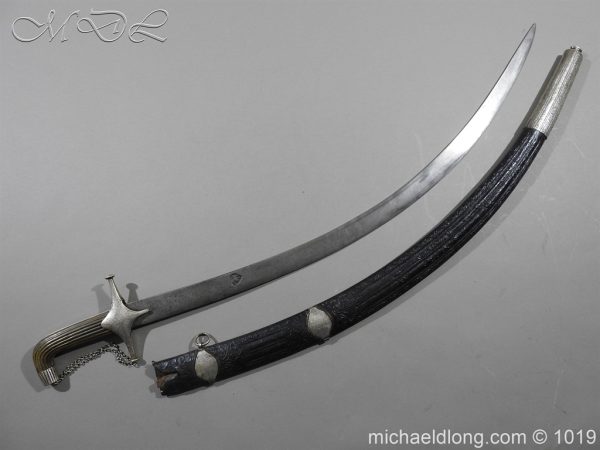 Silver Mounted Shamshir c 1820