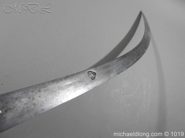 Silver Mounted Shamshir c 1820 - Image 9