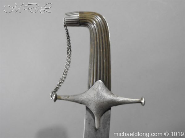 Silver Mounted Shamshir c 1820 - Image 12