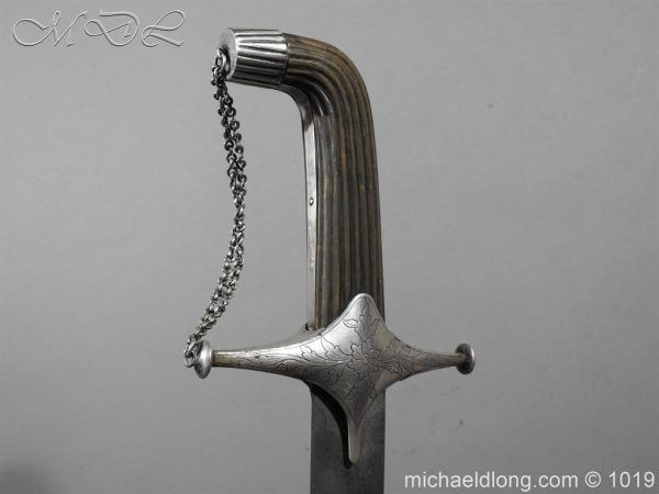 Silver Mounted Shamshir c 1820 - Image 19