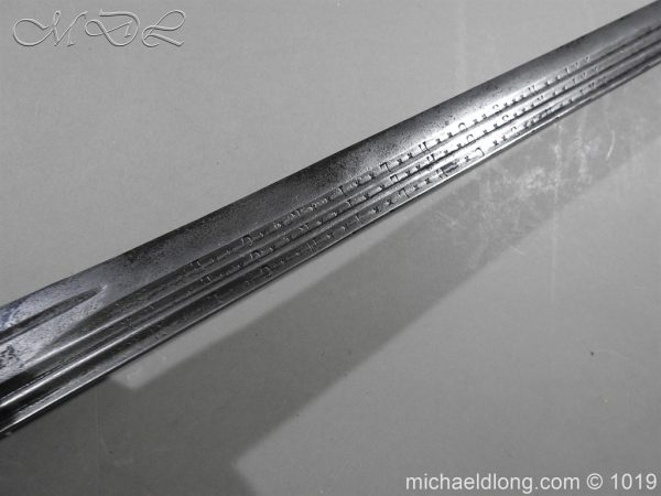 English Mortuary Hilted Broadsword 17th Century - Image 11