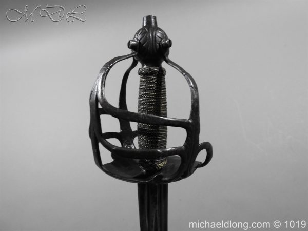 English Mortuary Hilted Broadsword 17th Century - Image 27