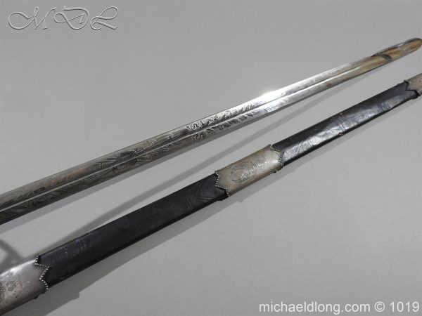 Scottish Basket Hilted Sword Silver Mounts - Image 3