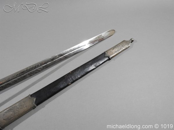 Scottish Basket Hilted Sword Silver Mounts - Image 4