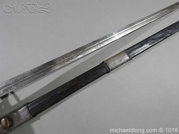 Scottish Basket Hilted Sword Silver Mounts - Image 7